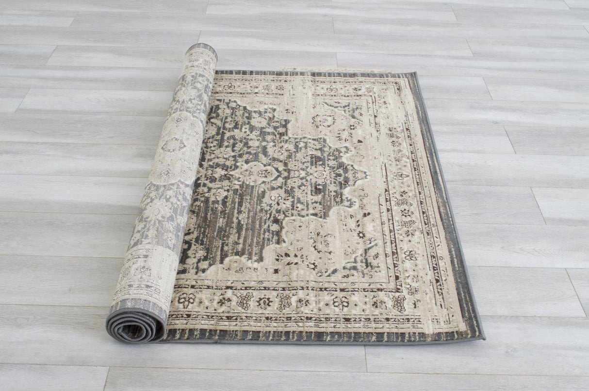 Hudson 1093 Graphite Rug