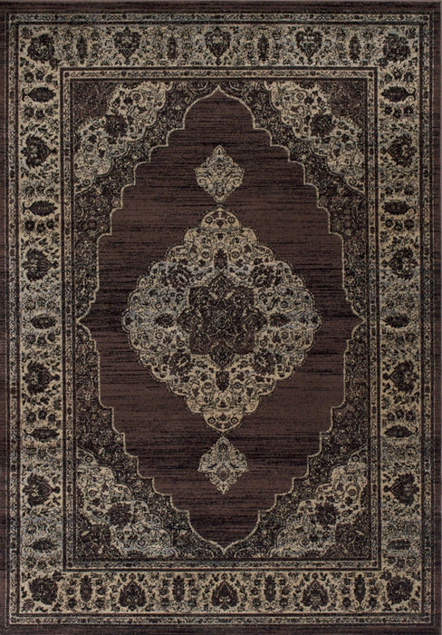 American cover design / Persian weavers Hudson 1094 Espresso Rug