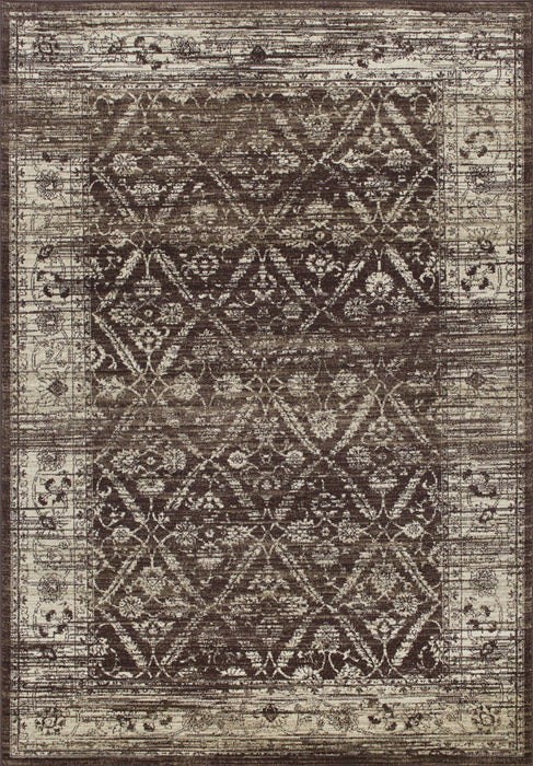 American cover design / Persian weavers Hudson 1095 Espresso Rug