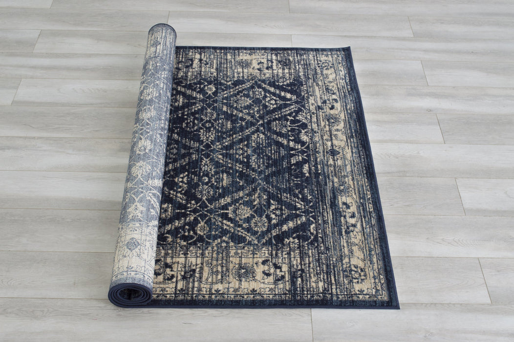 American cover design / Persian weavers Hudson 1095 Midnight Blue Rug