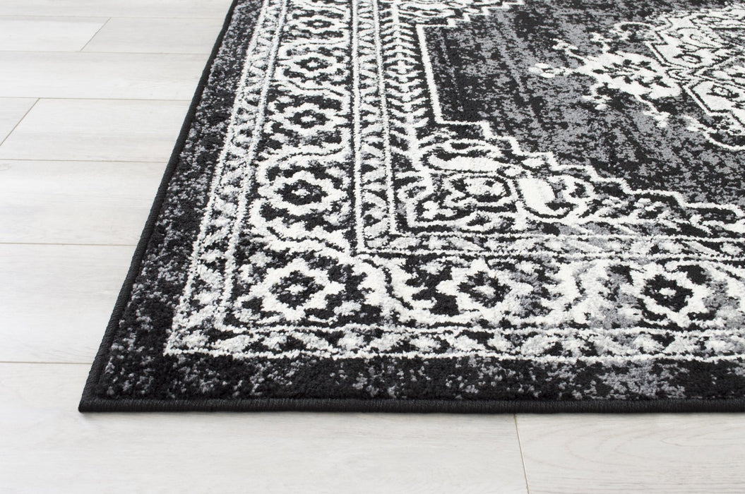 American cover design / Persian weavers Ibiza 180 Black Rug