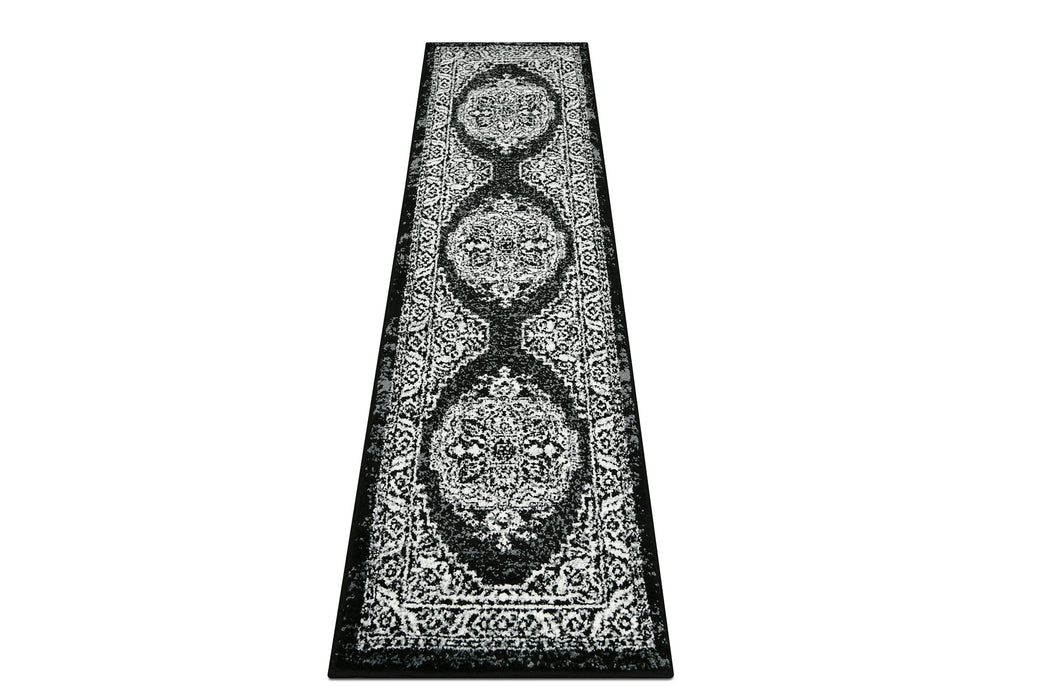 American cover design / Persian weavers Ibiza 180 Black Rug