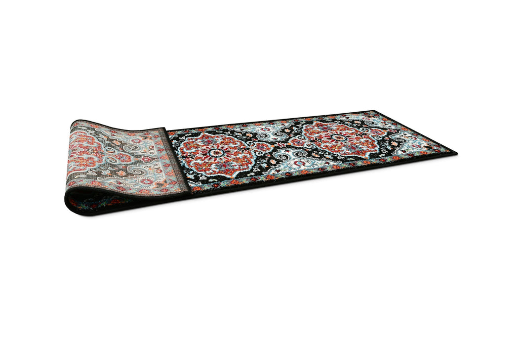 American cover design / Persian weavers Ibiza 183 Black Rug