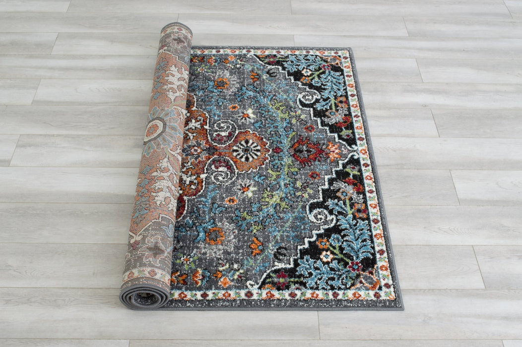 American cover design / Persian weavers Ibiza 183 Gray Rug