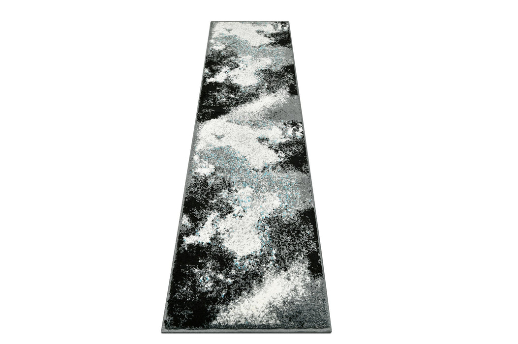 American cover design / Persian weavers Ibiza 184 Black Storm Rug