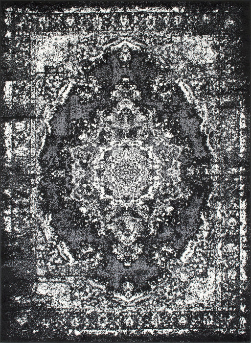 American cover design / Persian weavers Ibiza 185 Black Rug