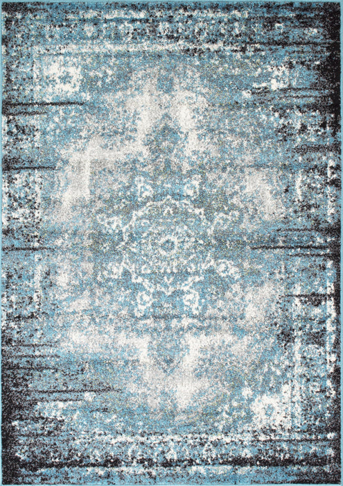 American cover design / Persian weavers Ibiza 185 Blue Rug