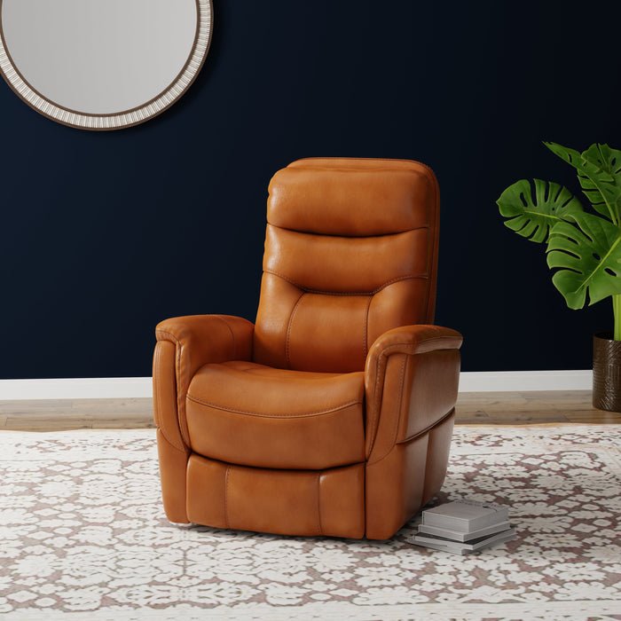 Modern Living - Gemini Swivel Glider Recliner in Butterscotch (Set of 2) - MGEM#812GS-2-BUT