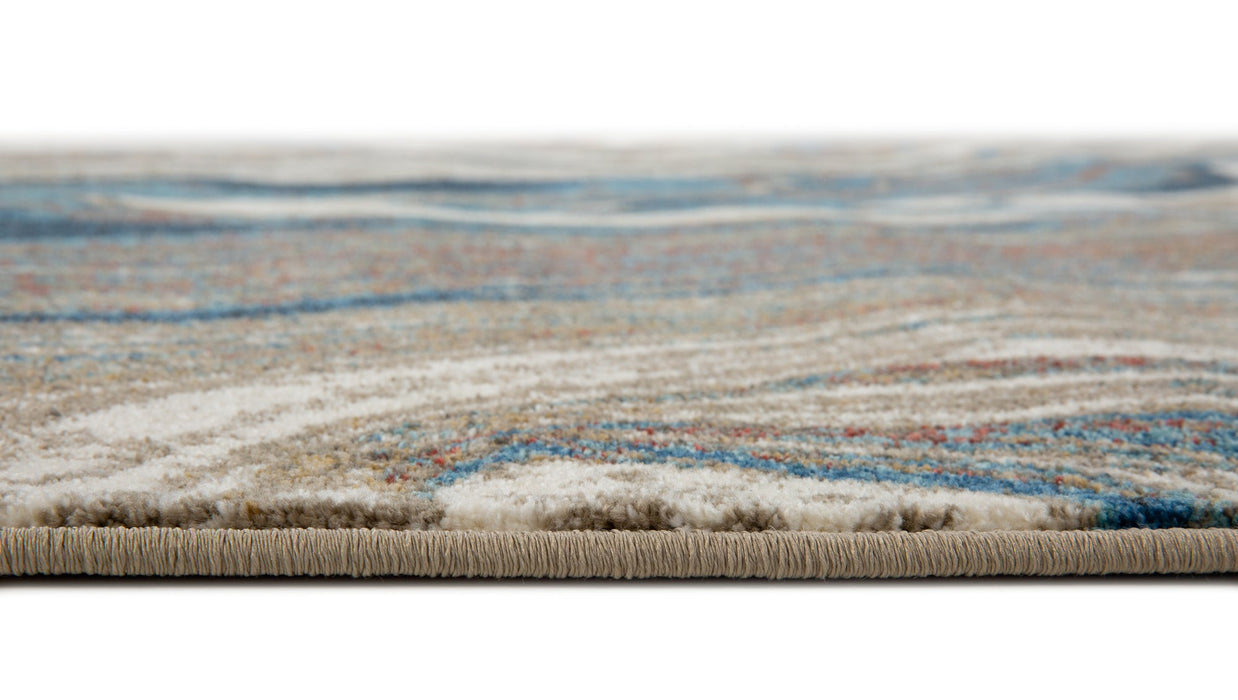 American cover design / Persian weavers Lounge 974 Storm Blue Rug