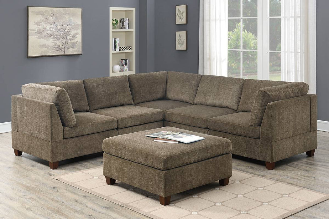 6-Pcs Sectional Modular Set