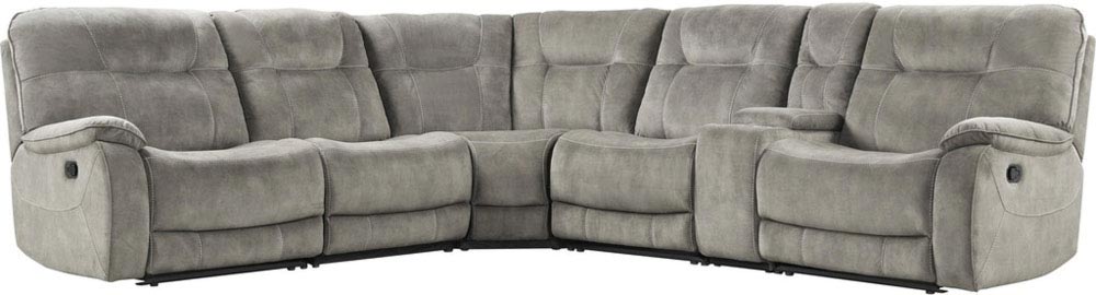 Modern Living - Cooper 6-Piece Sectional in Shadow Natural - MCOO-PACKA-SNA