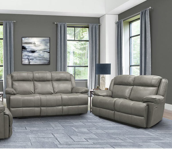 Modern Living - Eclipse 2 Piece Power Reclining Living Room Set in Florence Heron - MECL-321PH-FHE-2SET