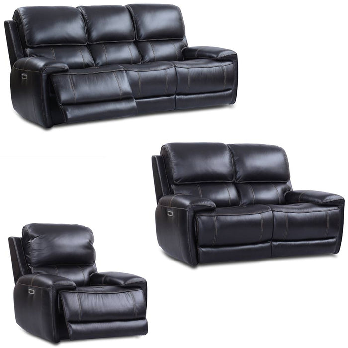 Modern Living - Empire 3 Piece Power Living Room Set in Verona Blackberry - MEMP#832PH-822PH-812PH-VBY