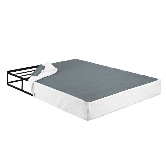 Perrin White California King Mattress Foundation