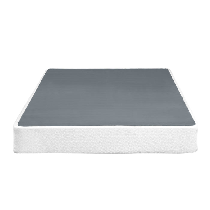 Perrin White California King Mattress Foundation