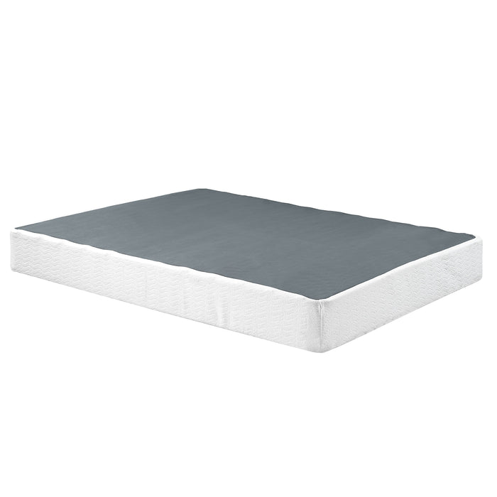 Perrin White California King Mattress Foundation