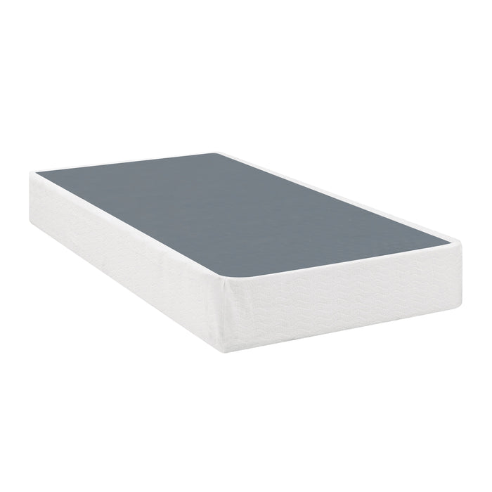 Perrin White Twin Mattress Foundation