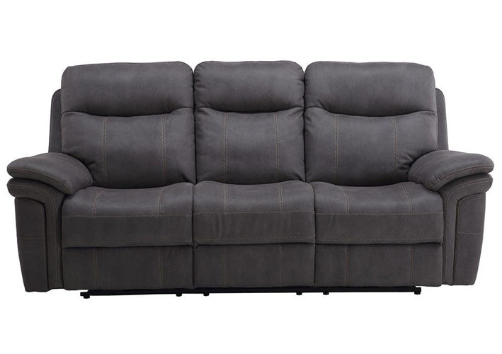 Modern Living - Mason Charcoal Power Double Reclining Sofa with USB & Power Headrest - MMA#832PH-CHA