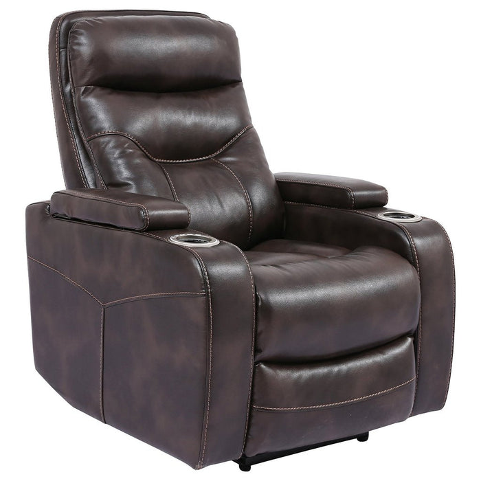 Modern Living - Origin Power Home Theater Recliner in Truffle (Set of 2) - MORI#812PH-TRU