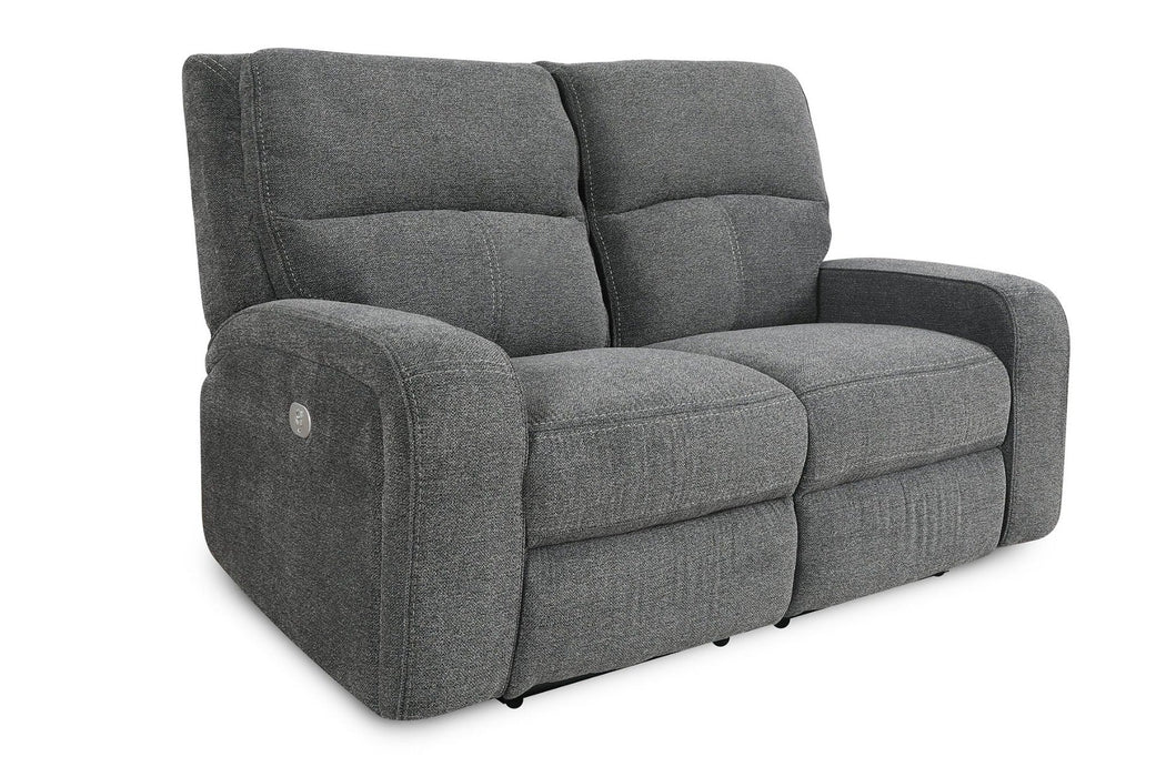 Modern Living - Polaris Power Loveseat in Bizmark Grey - MPOL#822PH-BIG