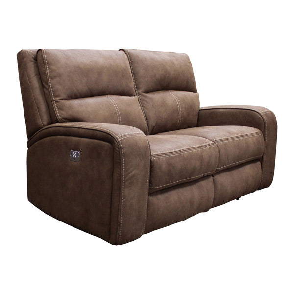 Modern Living - Polaris Dual Power Reclining Loveseat in Kahlua - MPOL#822PH-KA