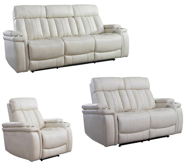 Modern Living - Royce 3 Piece Power Living Room Set in Fantom Ivory - MROY#832PH-FNI-3SET