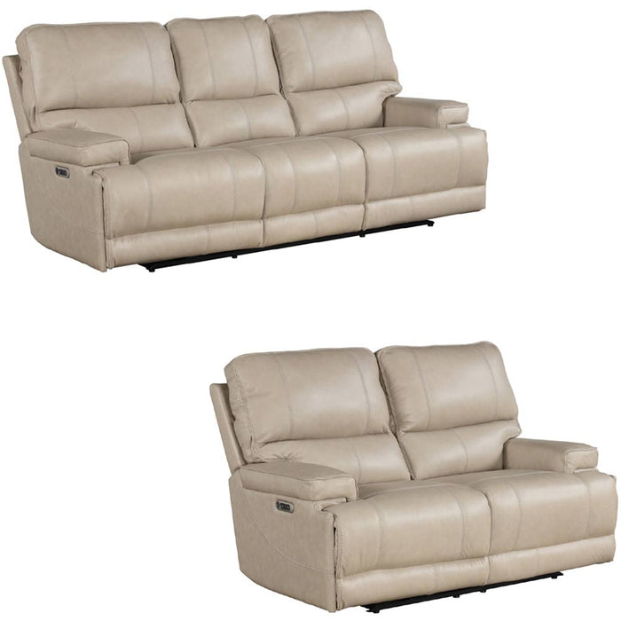 Modern Living - Whitman 2 Piece Freemotion Power Sofa Set in Verona Linen - MWHI#832PH-P25-822PH-VLI