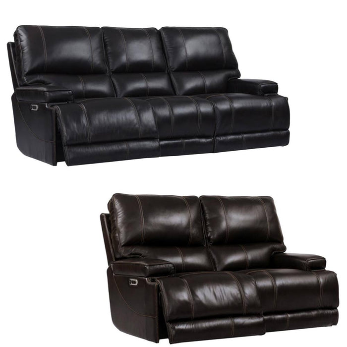 Modern Living - Whitman 2 Piece Power Sofa Set in Verona Coffee - MWHI#832PH-P25-822PH-VCO