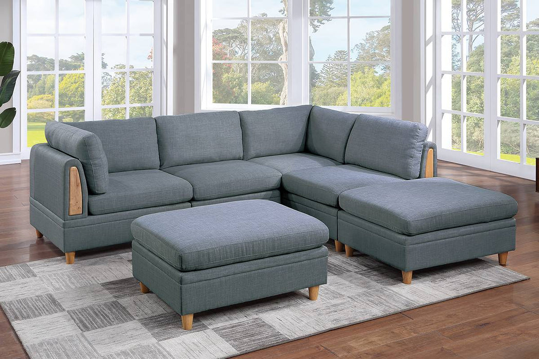 6-Pcs Sectional Modular Set