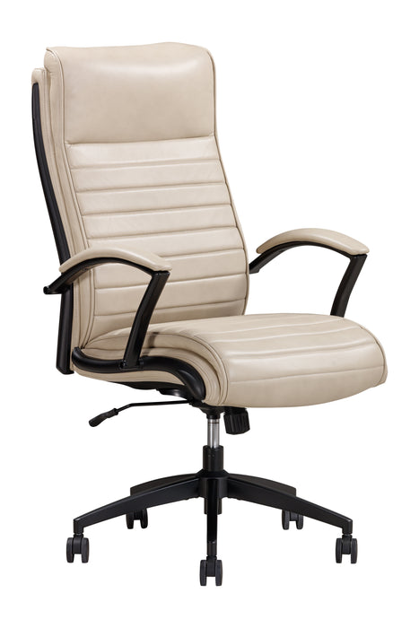 Modern Living - Leather Desk Chair in Beige - DC#370-ATLI