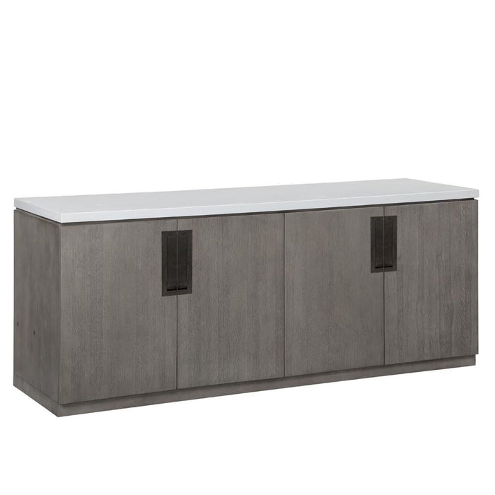 Modern Furniture - Pure Modern Credenza With Quartz Top - PUR#384C