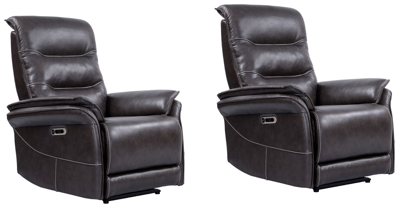 Modern Living - Prospect Zero Gravity Power Recliner in Twilight (Set of 2) - MPRO#812PHZ-P25-2-TWI