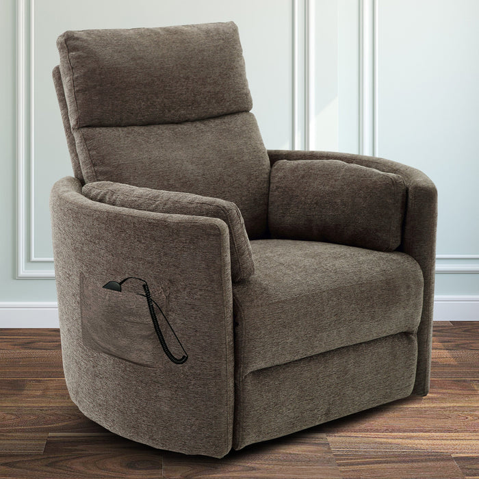 Modern Living - Radius Swivel Power Glider Recliner in Krypton (Set of 2) - MRAD#812LIFT-2-KRY