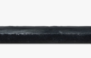 Rabbit Fur Solid Black Rug