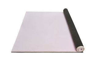 Rabbit Fur Solid Pink Rug