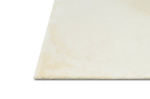 Rabbit Fur Solid Bone Rug