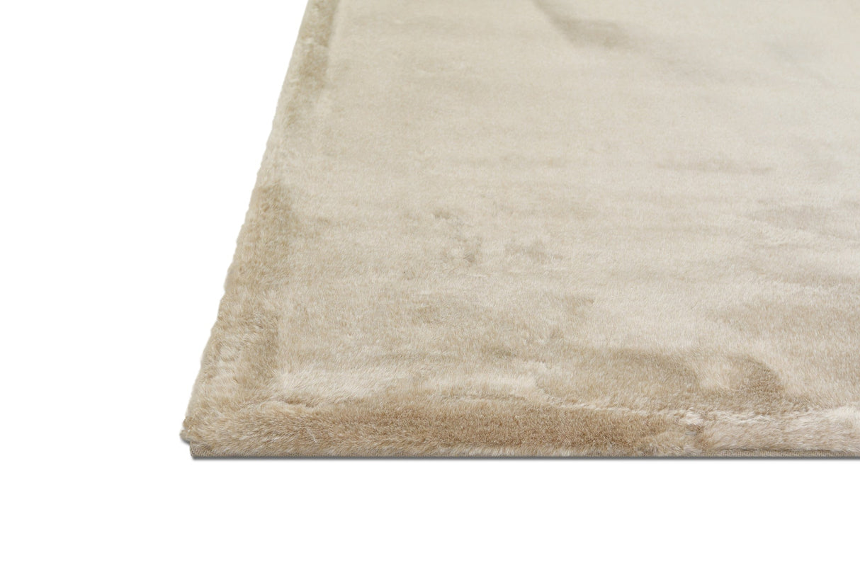 Rabbit Fur Texture Champaign Rug