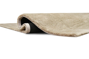 Rabbit Fur Texture Champaign Rug