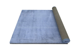 Rabbit Fur Texture Denim Rug