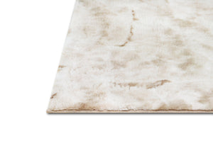 Rabbit Fur Tie-dye Beige Rug