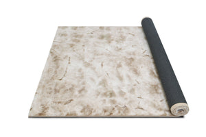 Rabbit Fur Tie-dye Beige Rug