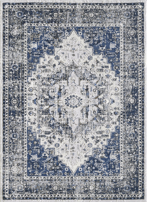 American cover design / Persian weavers Regency 951 Blue Thunder Rug