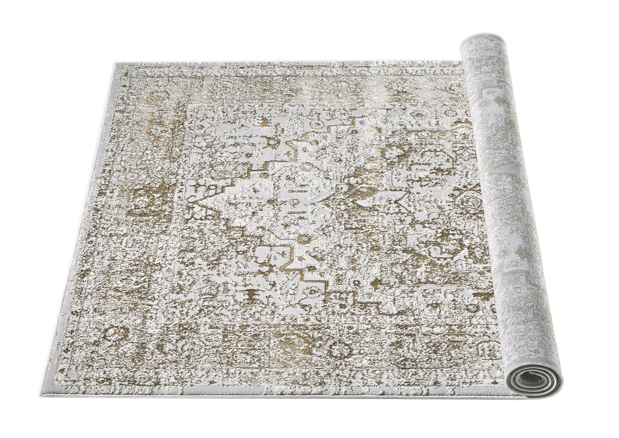 Regency 951 Gold Chrome Rug