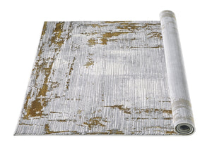 Regency 954 Gold Chrome Rug