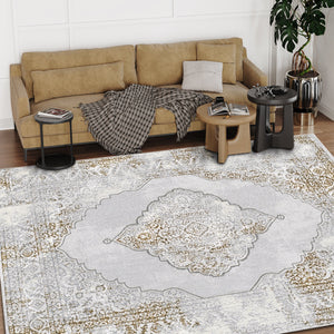 Regency 957 Gold Chrome Rug