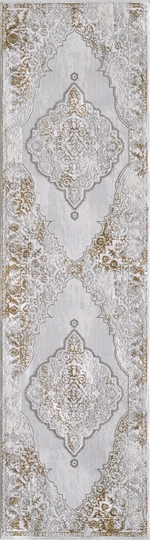 Regency 957 Gold Chrome Rug