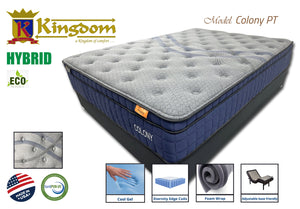 Colony 13' Euro Top Mattress - Premium Comfort & Support