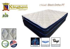 Black Ortho 9.5' Mattress - Premium Support & Comfort
