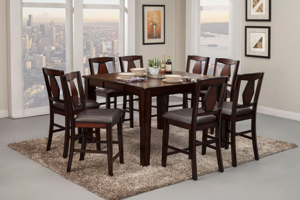 Vilo Home Tuscan Hills 9 Piece Pub Dining Set