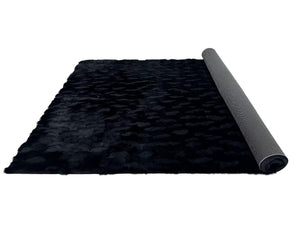 Bunny 50 Sculpted Black Rug